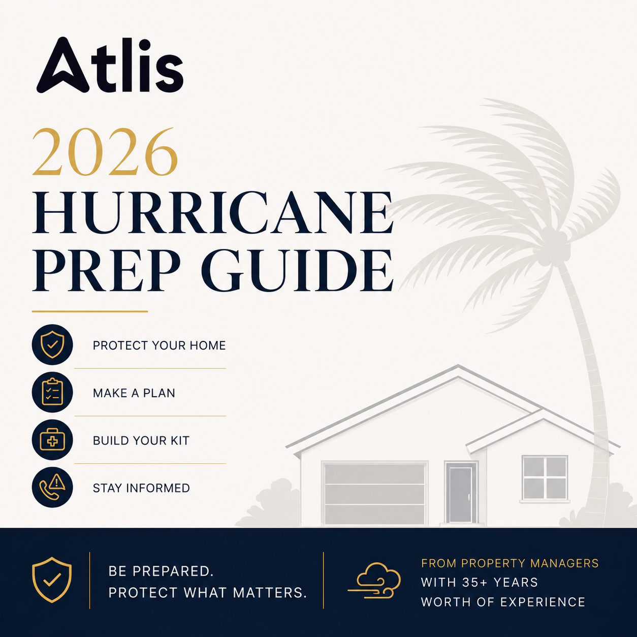 2026 Hurricane Prep Guide for South Florida Landlords | Atlis Property Management