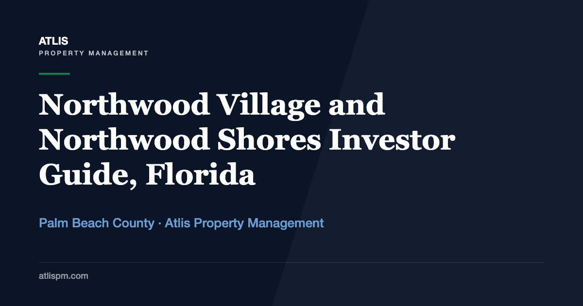 Northwood Village and Northwood Shores Investor Guide