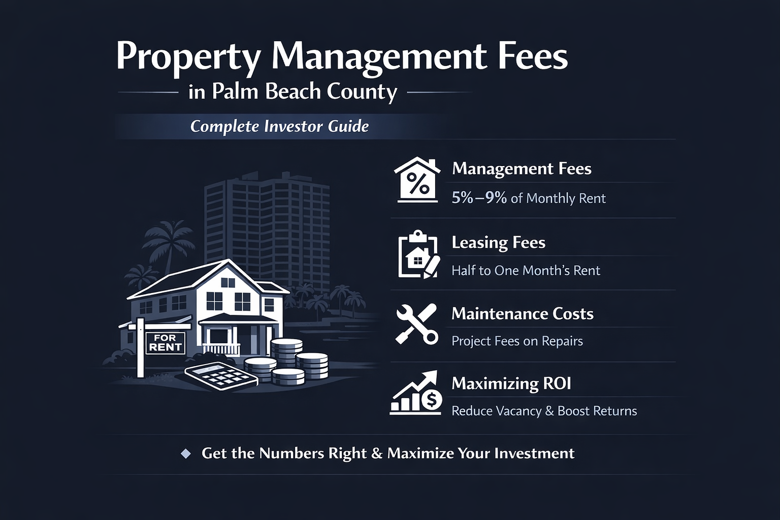 Property Management Rates Palm Beach Property Management Fees: Complete Investor Guide